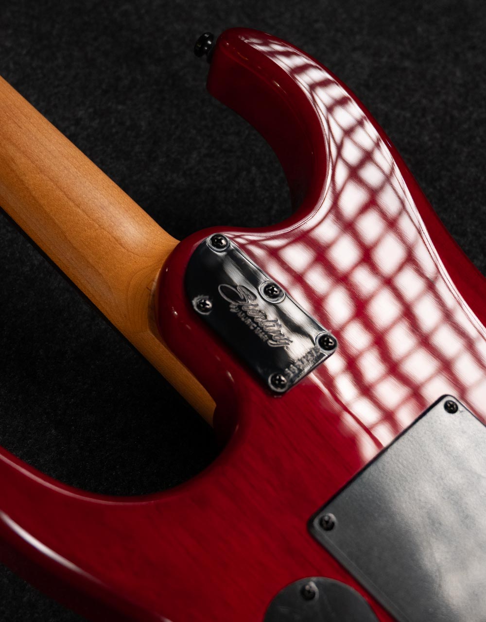 Электрогитара Sterling JP15 Signature in Blood Orange Burst - купить в "Гитарном Клубе"