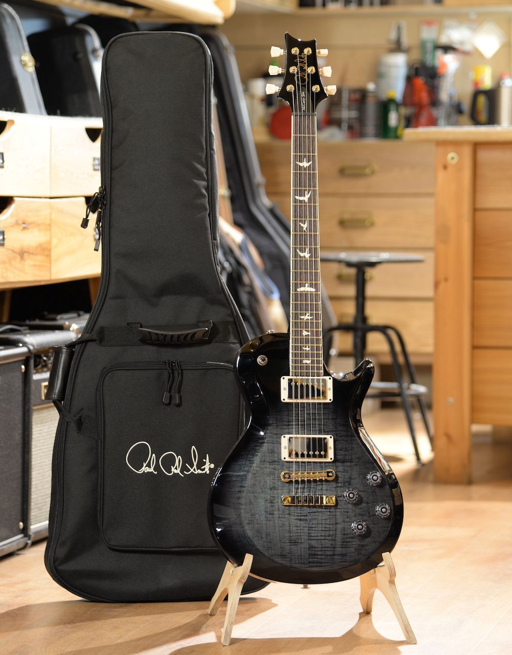 Электрогитара PRS S2 MCCARTY 594 SINGLECUT FADED BLUE SMOKEBURST - купить в "Гитарном Клубе"