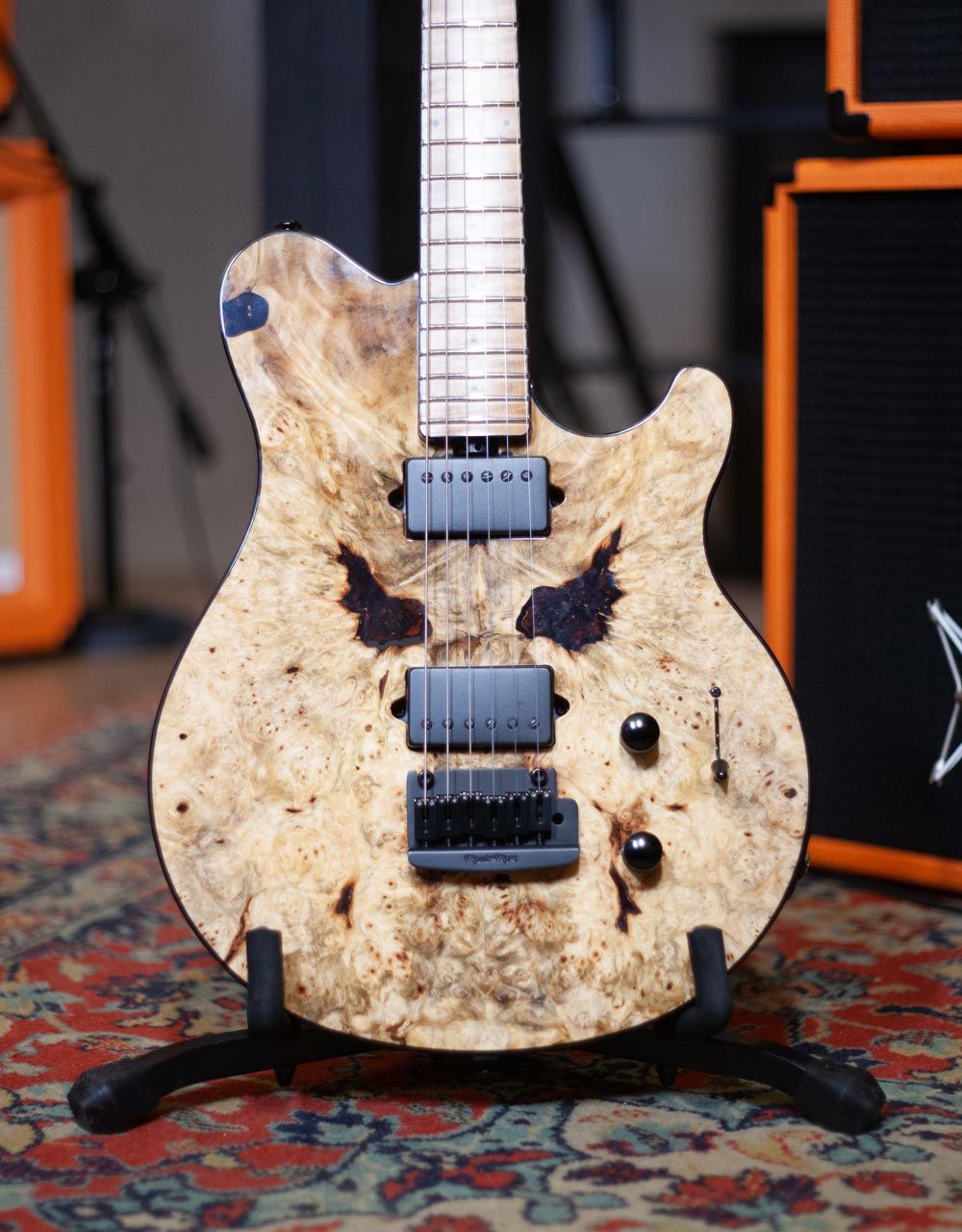 Электрогитара Music Man Axis Super Sport, Buckeye Burl - купить в "Гитарном Клубе"