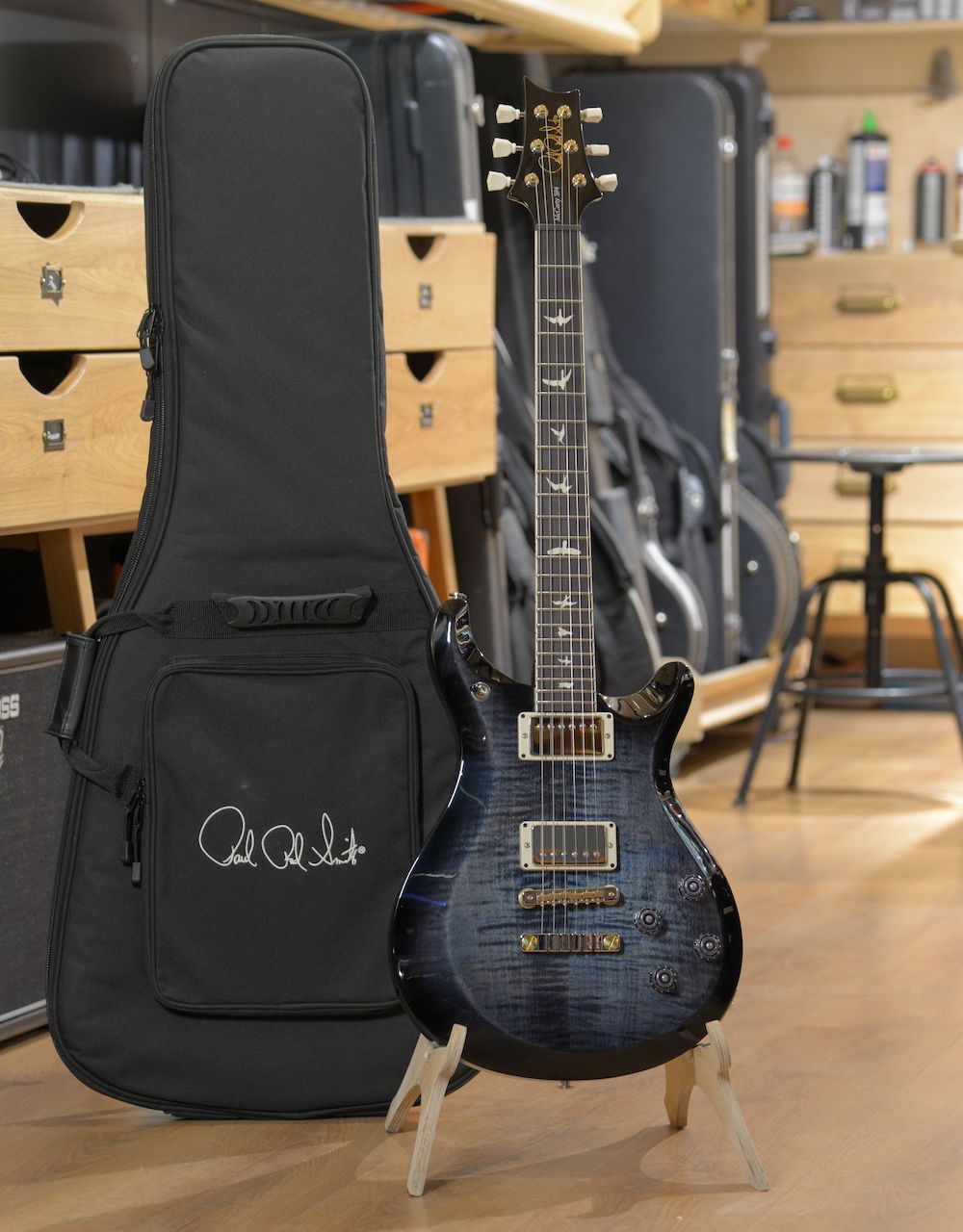 Электрогитара PRS S2 MCCARTY 594 FADED BLUE SMOKEBURST - купить в "Гитарном Клубе"
