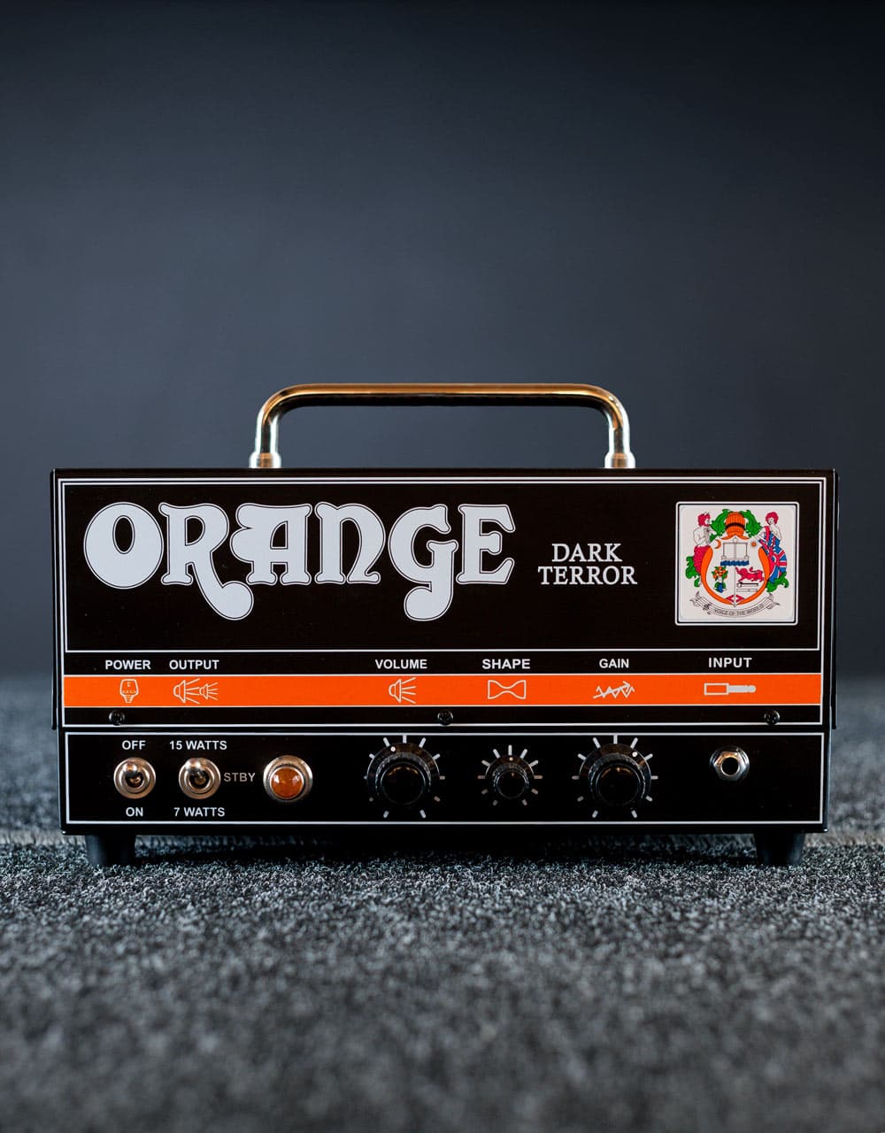 Ламповая мини-голова ORANGE DA15H Dark Terror, 20Вт - купить в "Гитарном Клубе"