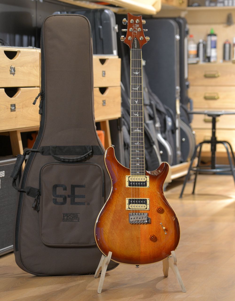 Электрогитара PRS SE STANDARD 24 TOBACCO SUNBURST - купить в "Гитарном Клубе"