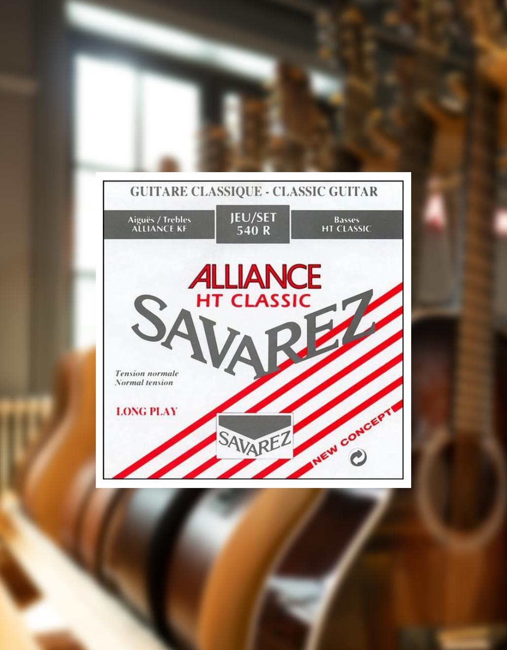 Струны для классичнской гитары Savarez 540 R Alliance HT Classic Normal Tension - купить в "Гитарном Клубе"