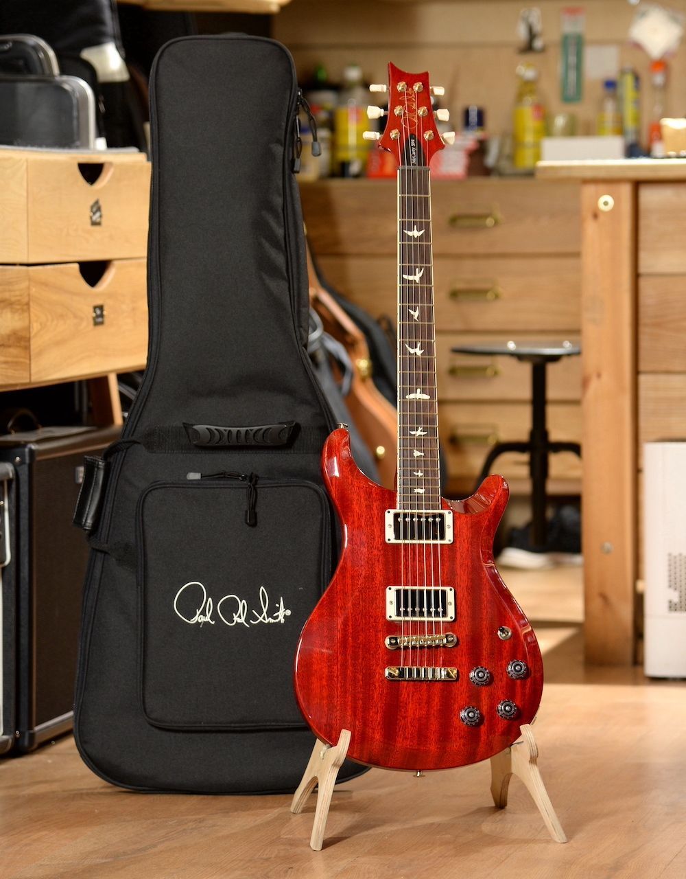 Электрогитара PRS S2 MCCARTY 594 THINLINE VINTAGE CHERRY - купить в "Гитарном Клубе"