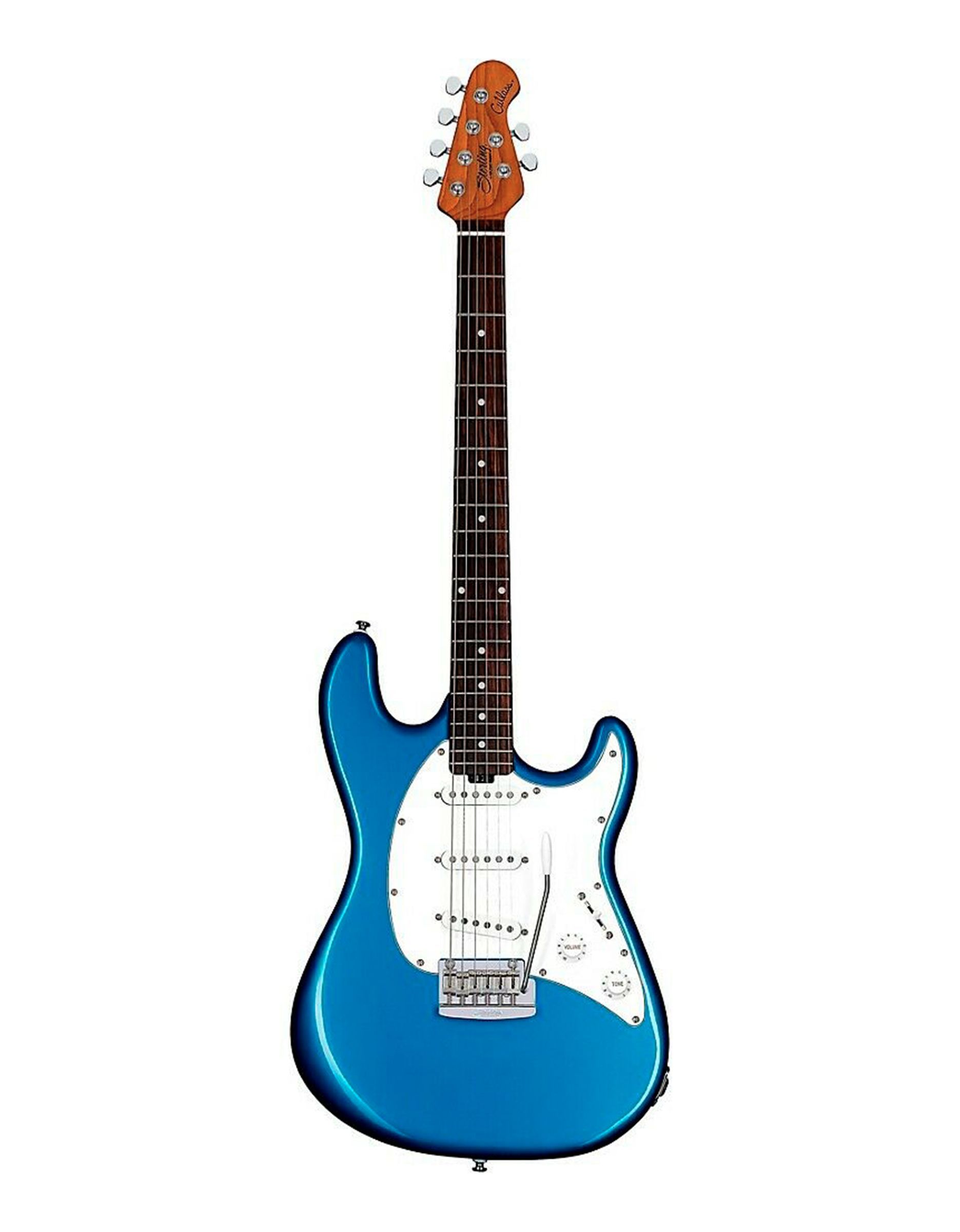Электрогитара Sterling Cutlass SSS Toluca Lake Blue - купить в "Гитарном Клубе"