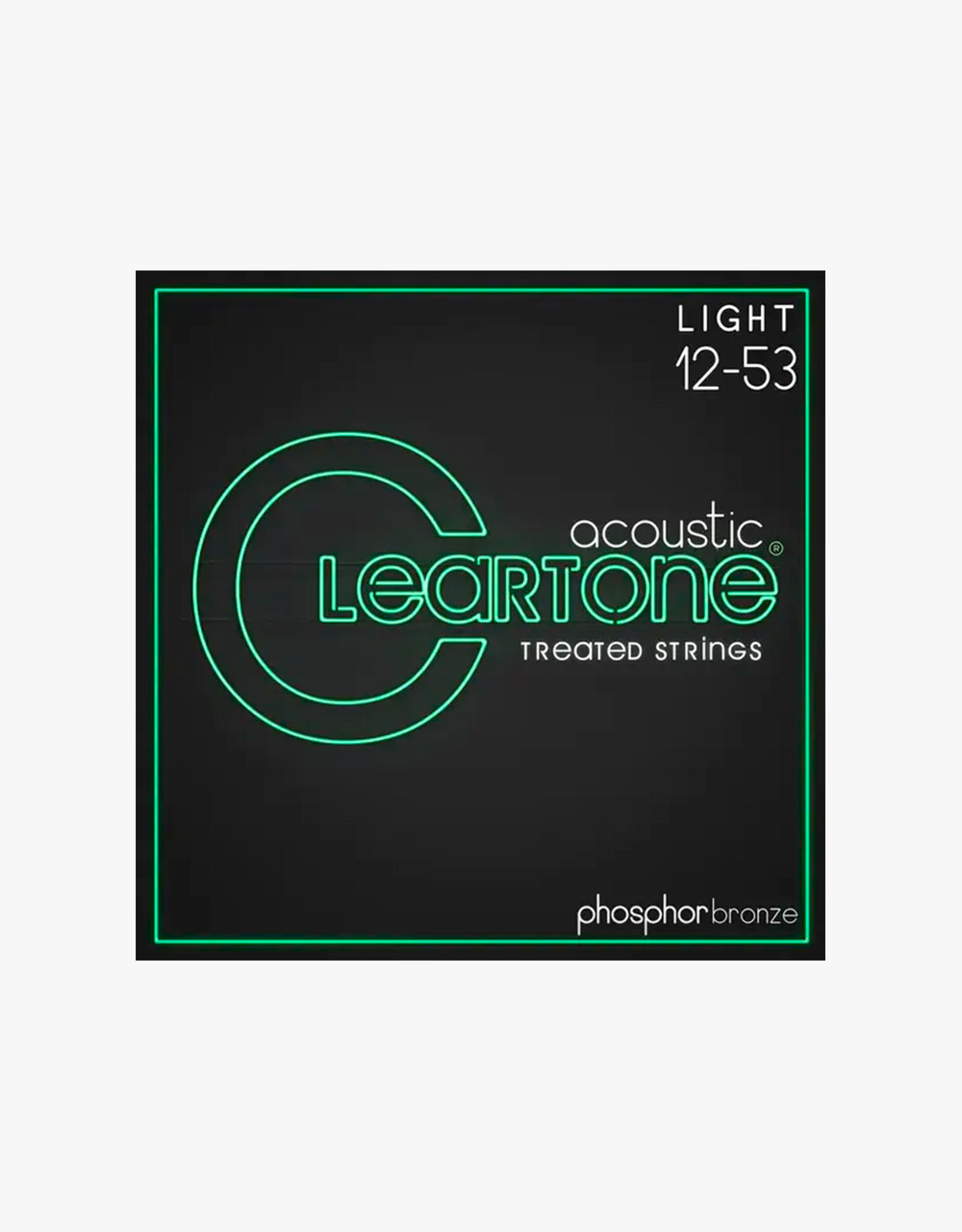 Cтруны для акустической гитары Cleartone 7412 Phosphor Bronze, 12-53 - купить в "Гитарном Клубе"