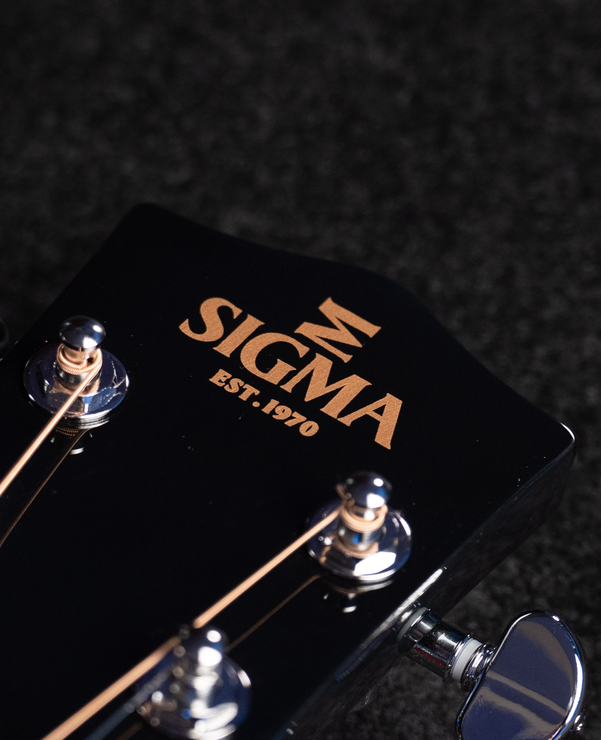 Электроакустическая гитара Sigma DM-SG5-BK - купить в "Гитарном Клубе"