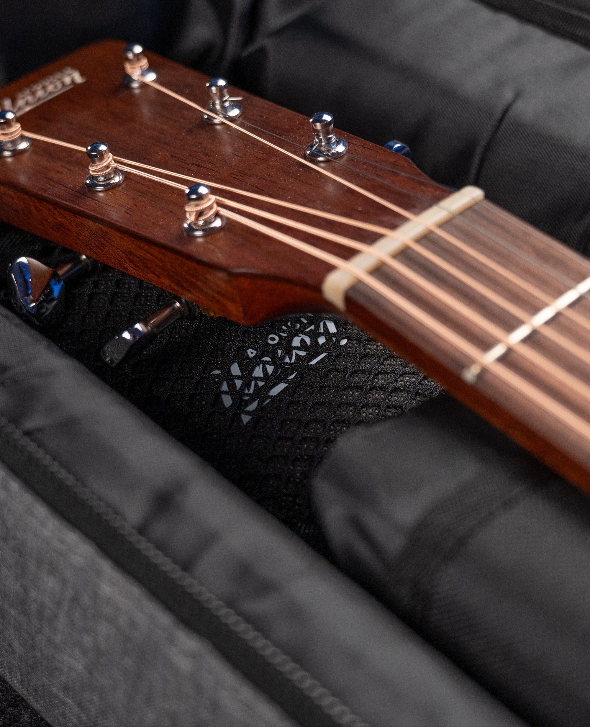 Чехол для акустической гитары Acoustic Union 0230A-BK, Black - купить в "Гитарном Клубе"