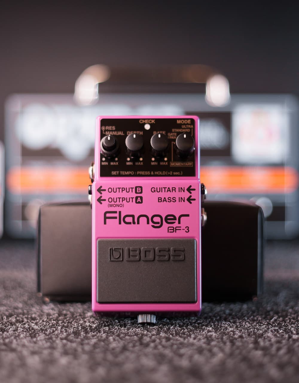 Гитарная педаль Boss BF-3, Flanger - купить в "Гитарном Клубе"