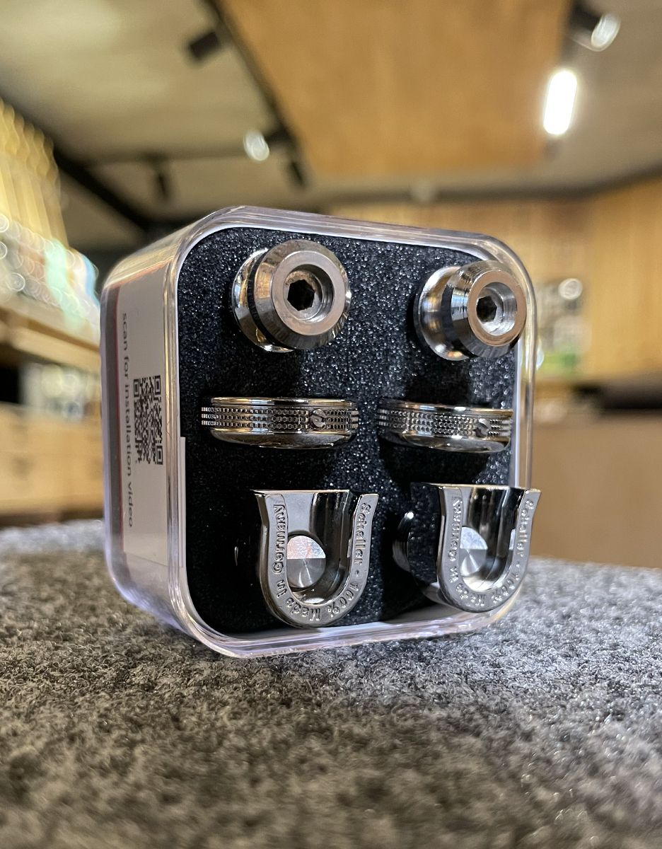 Стреплоки Schaller Security Lock, chrome - купить в "Гитарном Клубе"