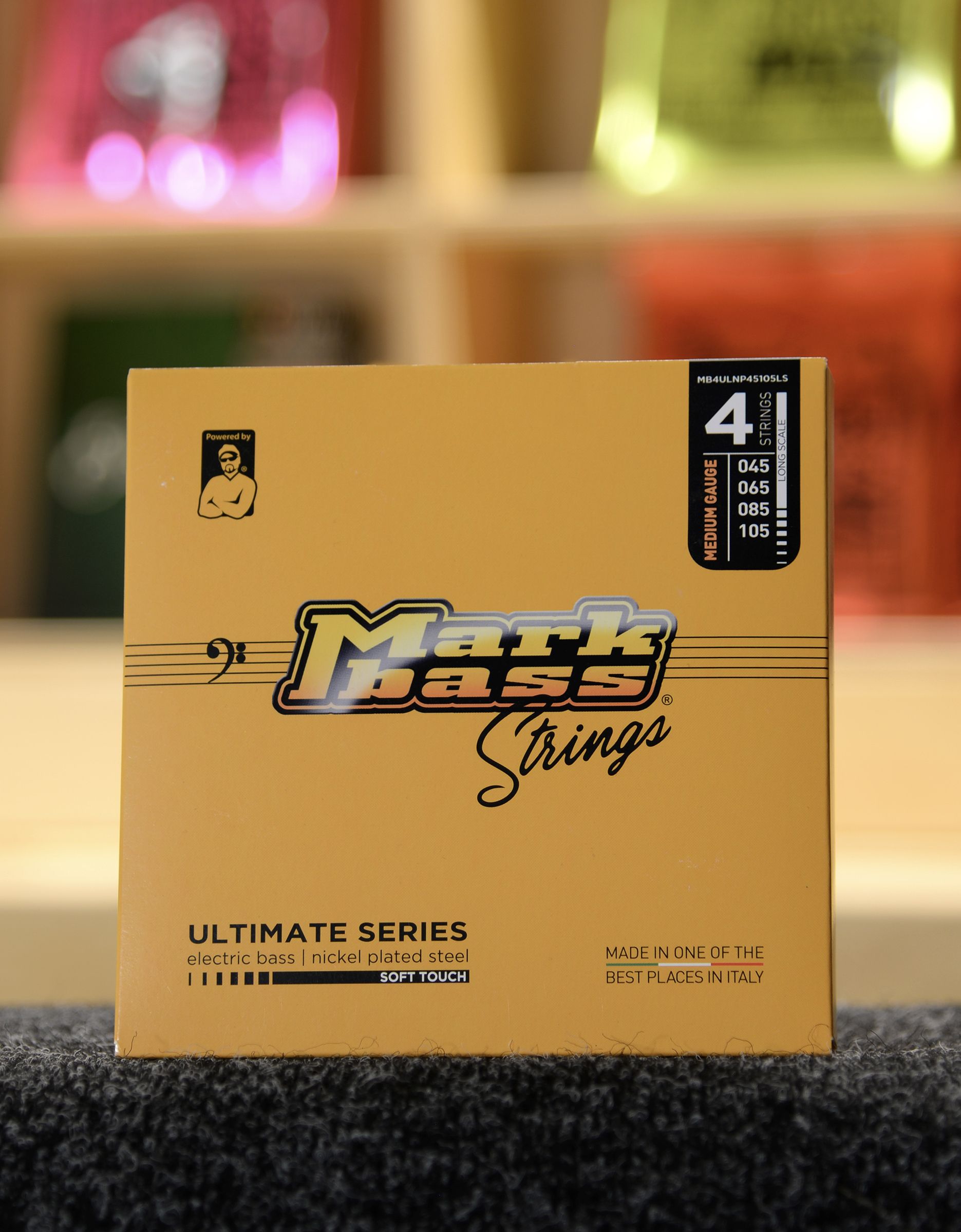 Струны для бас-гитары Markbass Ultimate Series MB5ULNP45105LS , 45-105 - купить в "Гитарном Клубе"