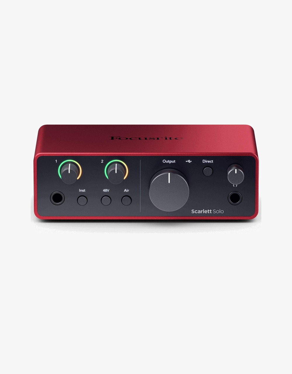 Аудиоинтерфейс Focusrite Scarlett Solo 4th Gen - купить в "Гитарном Клубе"