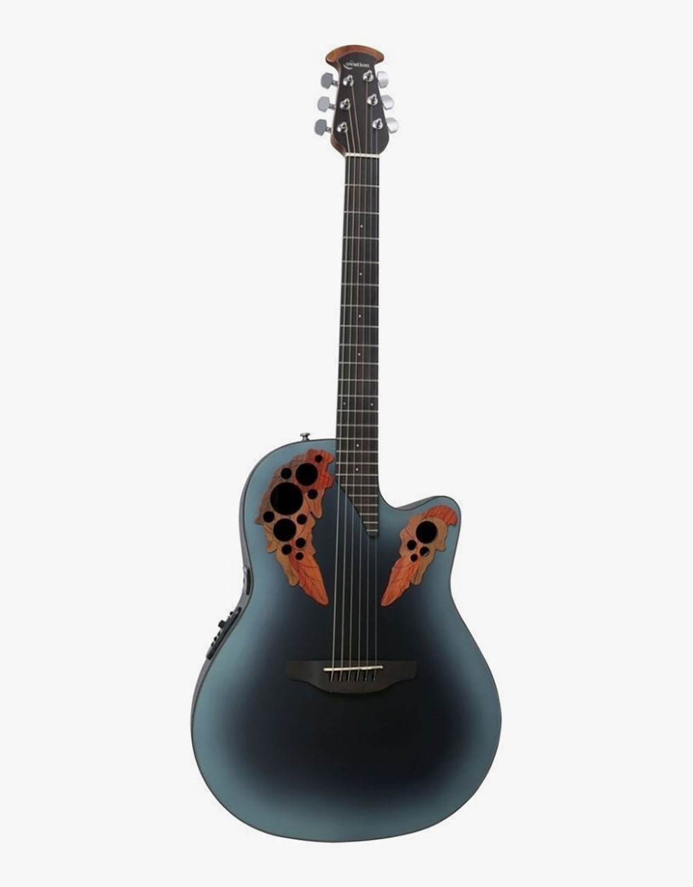 Электроакустическая гитара Ovation CE44-RBB Celebrity Elite Mid Cutaway Reversed Blueburst - купить в "Гитарном Клубе"