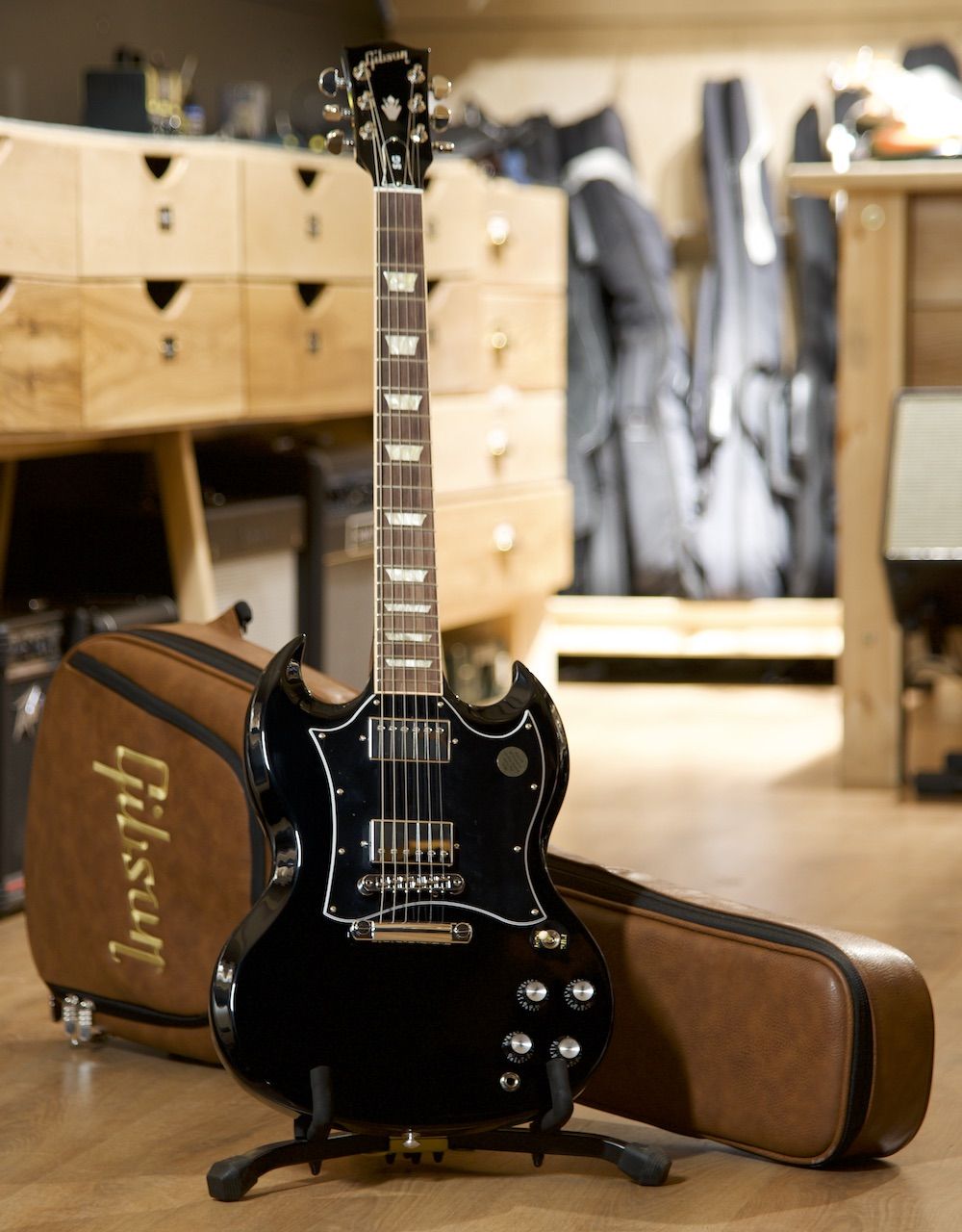 Электрогитара Gibson SG Standard Ebony - купить в "Гитарном Клубе"