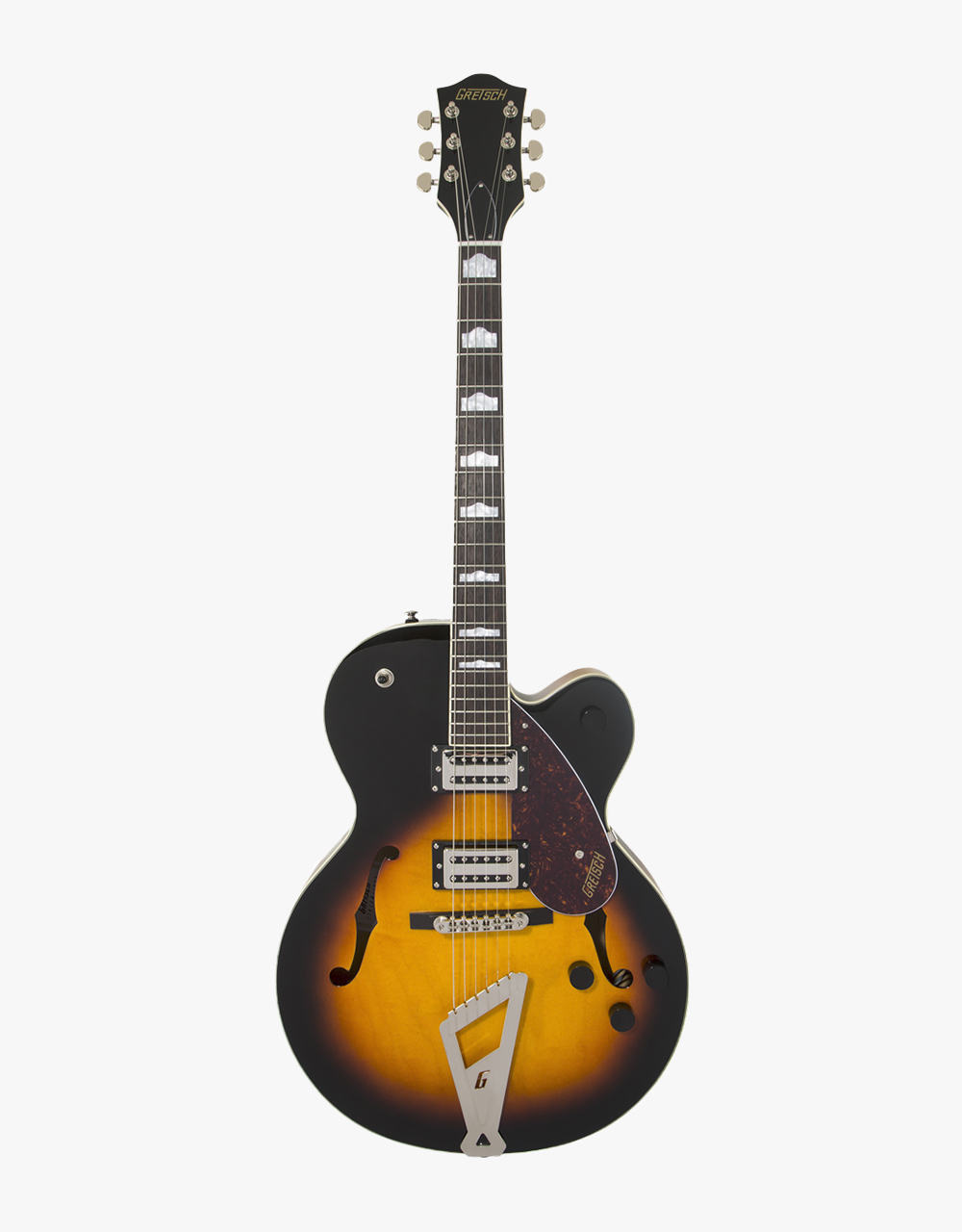 Полуакустическая гитара Gretsch G2420 Streamliner Hollow Body Aged Brooklyn Burst - купить в "Гитарном Клубе"
