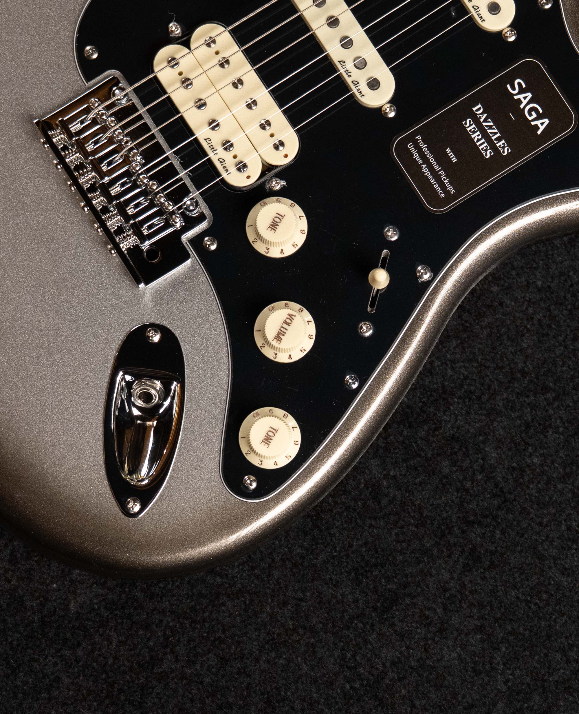 Электрогитара Saga Mercury Gray - купить в "Гитарном Клубе"