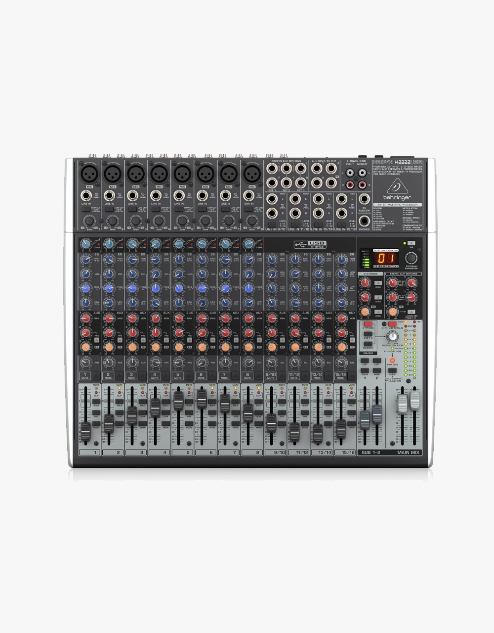 Микшер BEHRINGER X2222USB - купить в "Гитарном Клубе"