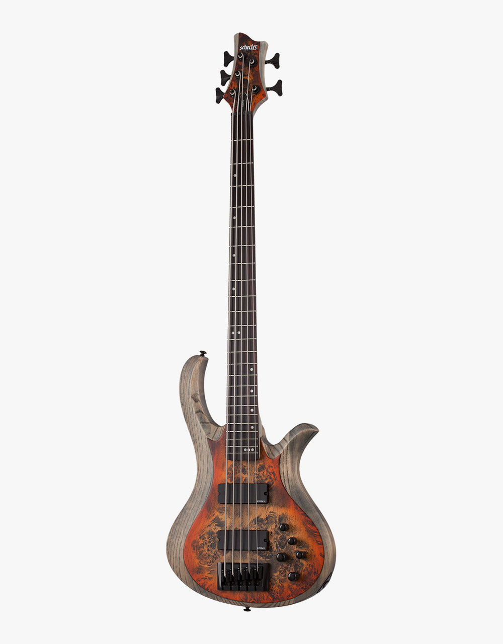 Бас-гитара Schecter Riot-5 Inferno Burst - купить в "Гитарном Клубе"