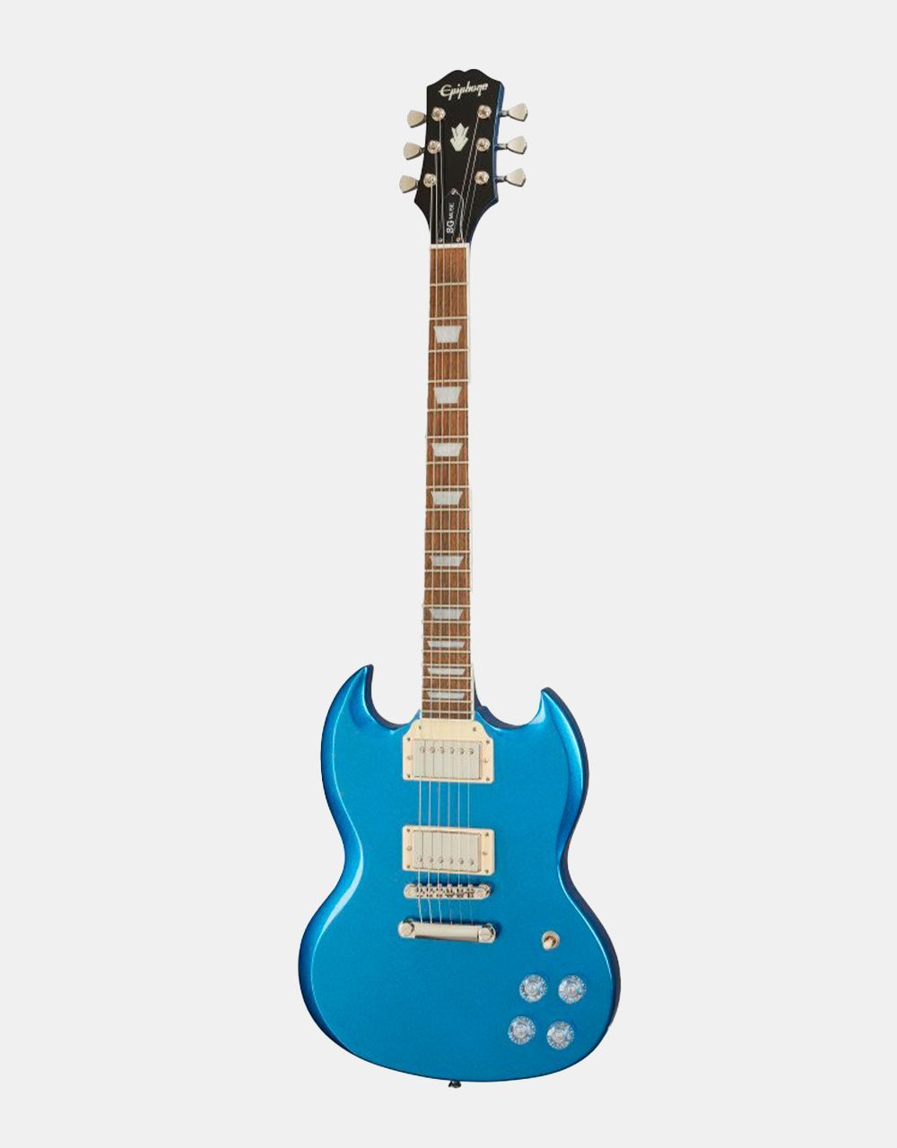 Электрогитара Epiphone SG Muse Radio Blue Metallic - купить в "Гитарном Клубе"