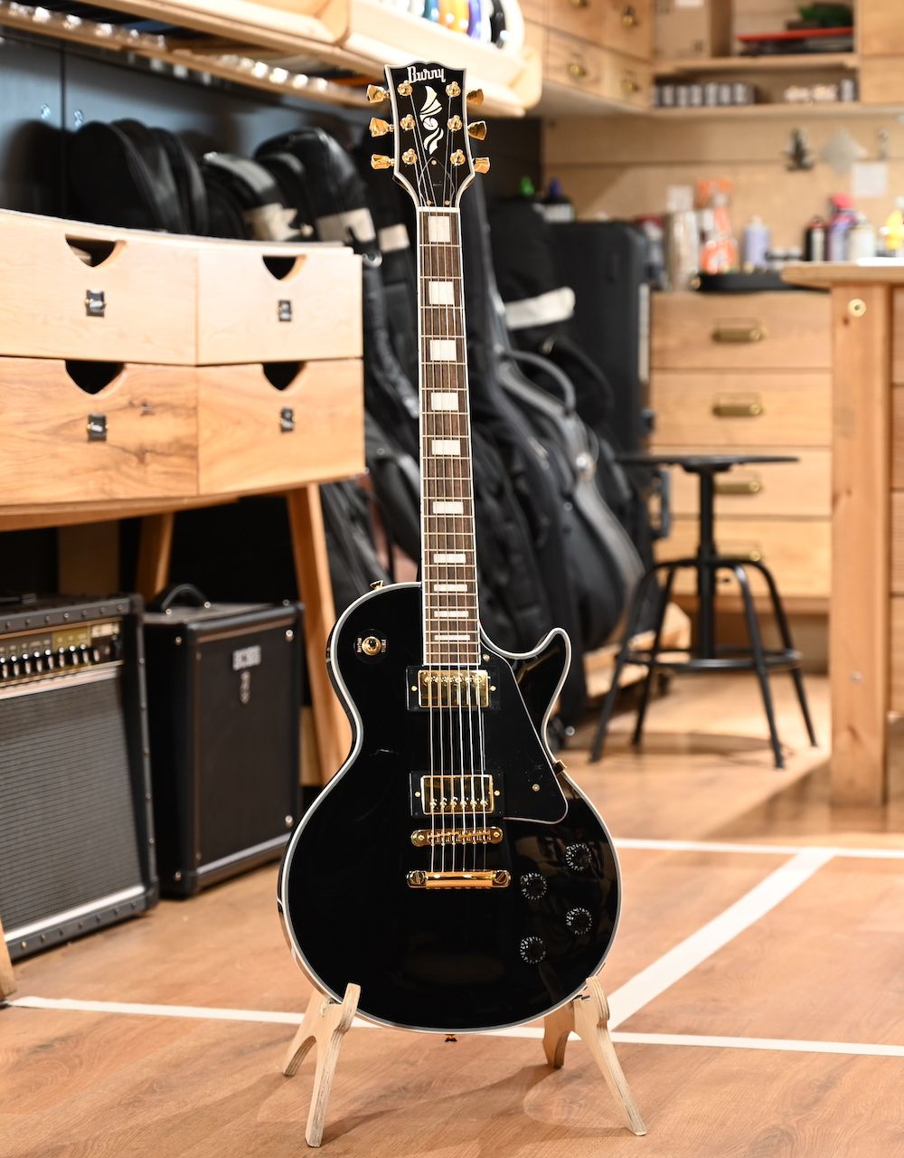 Электрогитара Burny RLC60 Black - купить в "Гитарном Клубе"