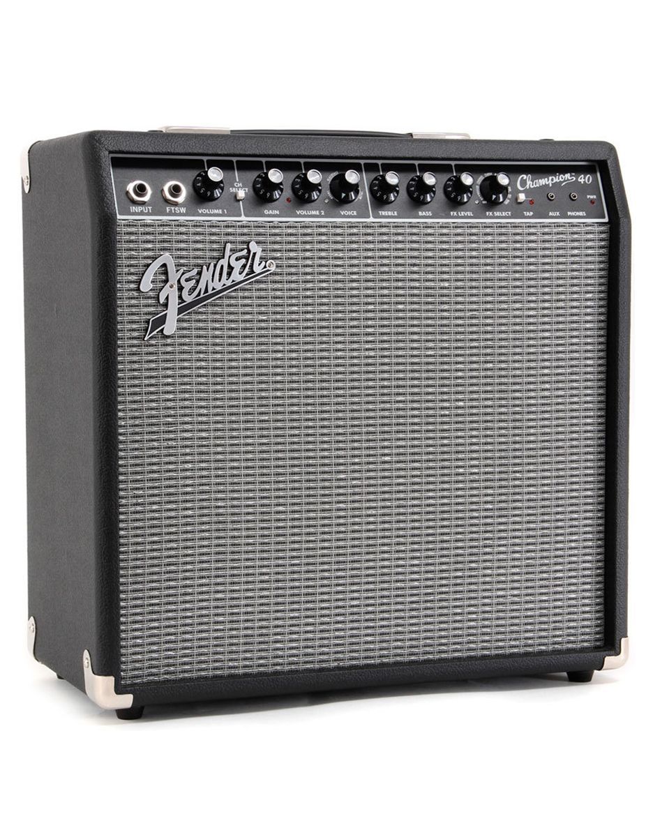 Комбоусилитель для электрогитары Fender Champion 40, 1х12", 40Вт - купить в "Гитарном Клубе"