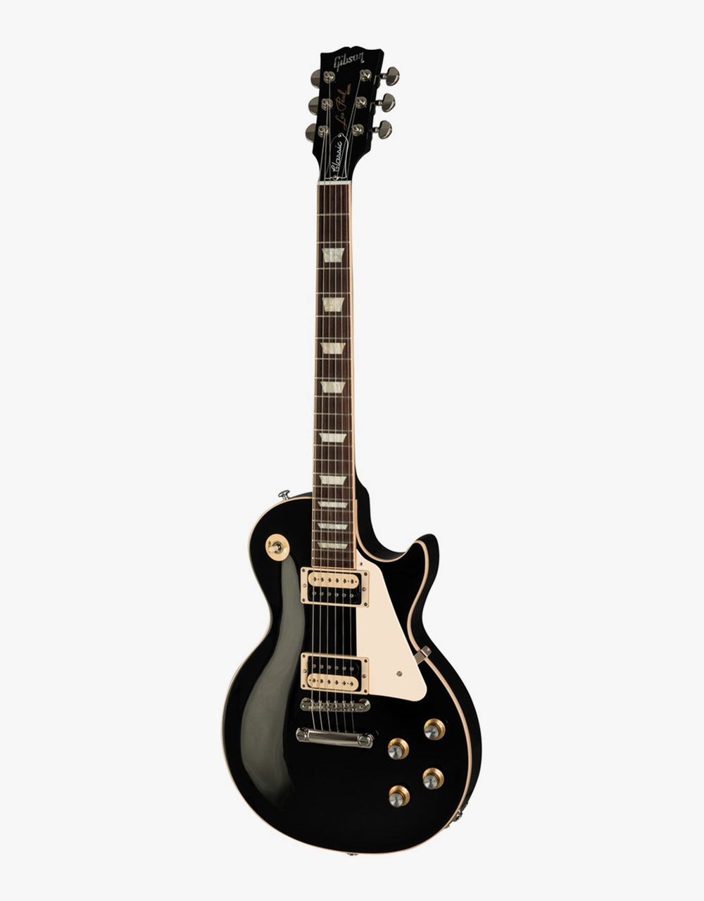 Электрогитара Gibson Les Paul Classic Ebony - купить в "Гитарном Клубе"