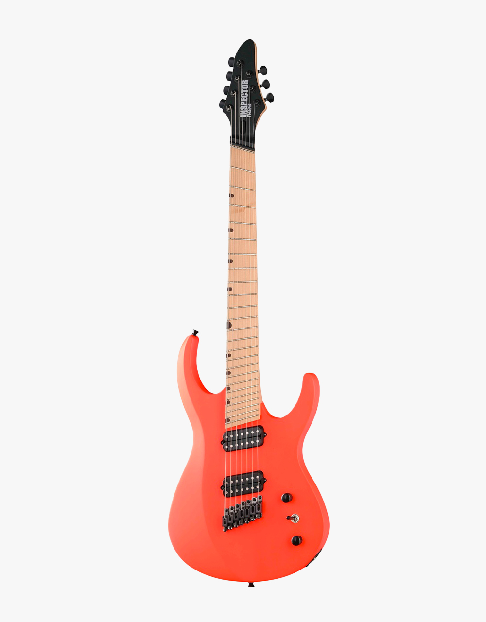 Электрогитара Inspector Phoenix 7 multiscale Neon Red - купить в "Гитарном Клубе"
