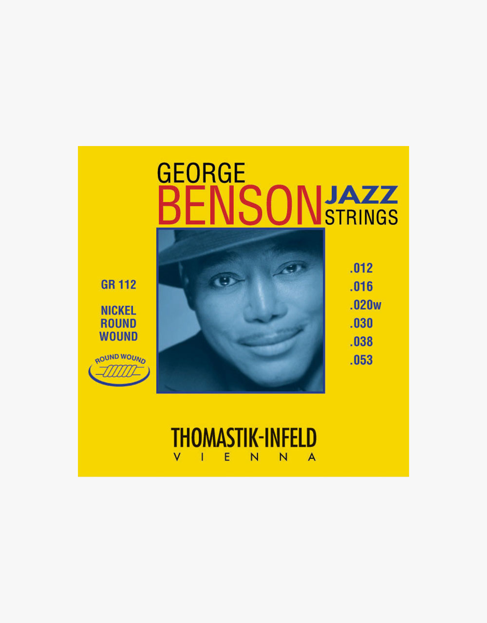 Струны для акустической гитары THOMASTIK George Benson GR112, 12-53 - купить в "Гитарном Клубе"
