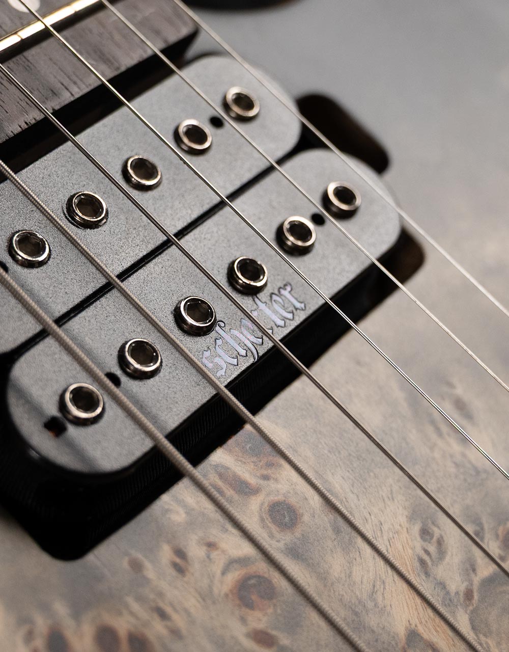 Электрогитара Schecter Reaper-6 Satin Charcoal Burst - купить в "Гитарном Клубе"