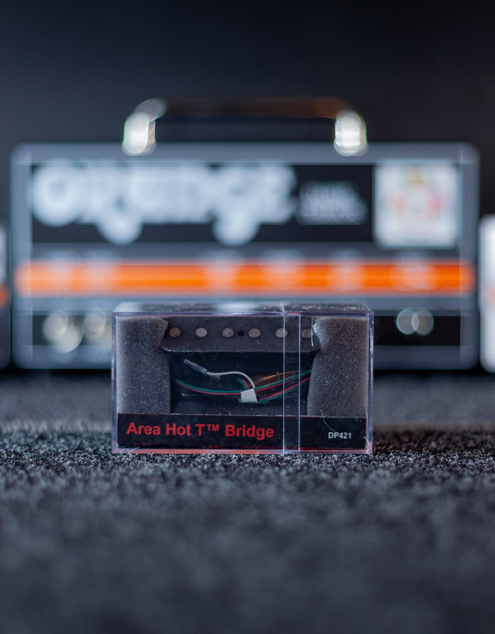 Гитарный звукосниматель DiMarzio DP421BK Area Hot T, Bridge - купить в "Гитарном Клубе"