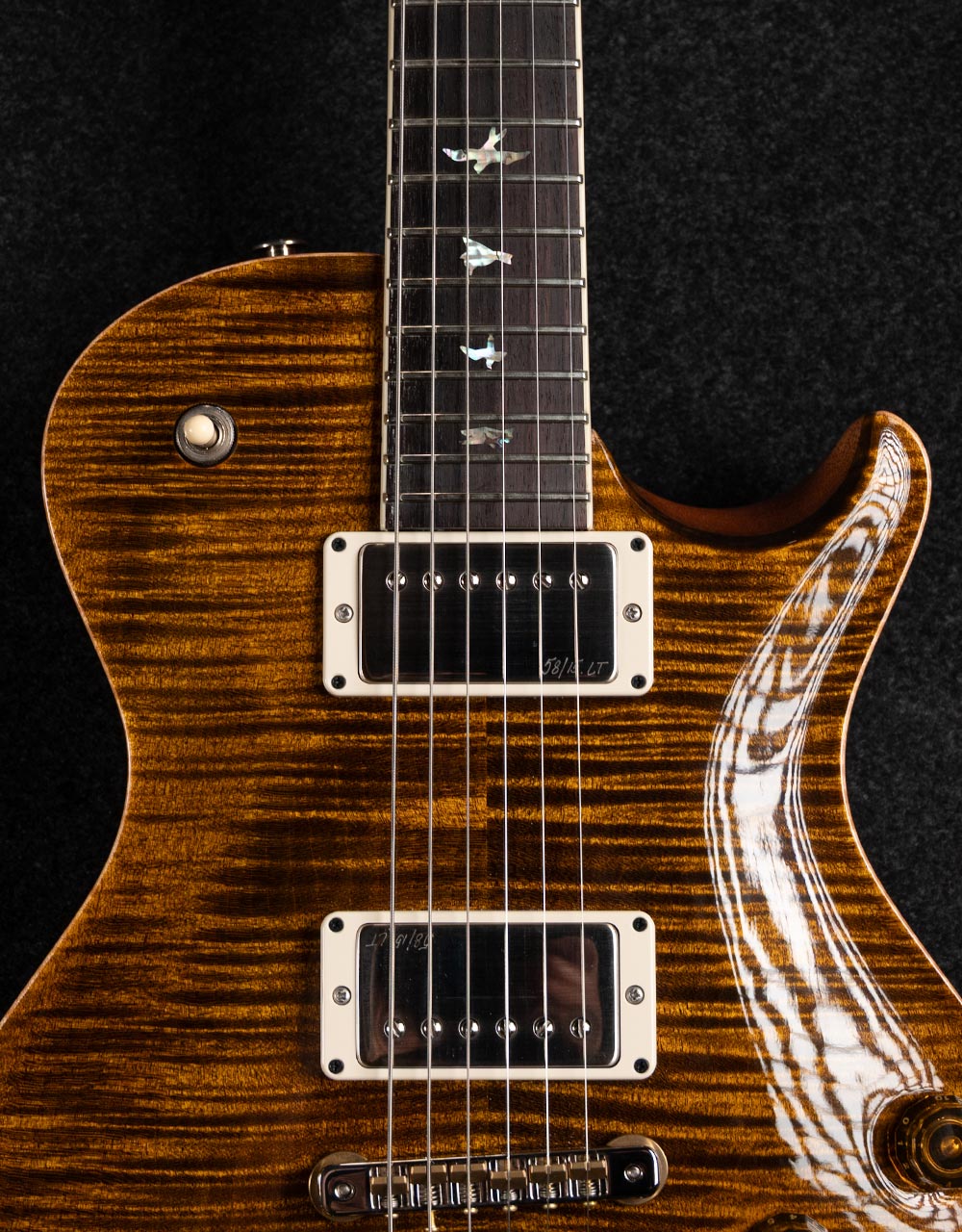 Электрогитара PRS Mccarty 594 Singlecut 2PC Stop 58/15LT Yellow Tiger - купить в "Гитарном Клубе"