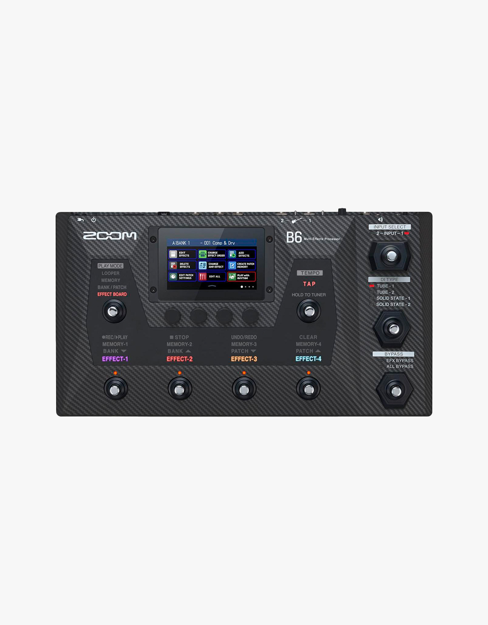 Процессор эффектов Zoom G6 - купить в "Гитарном Клубе"