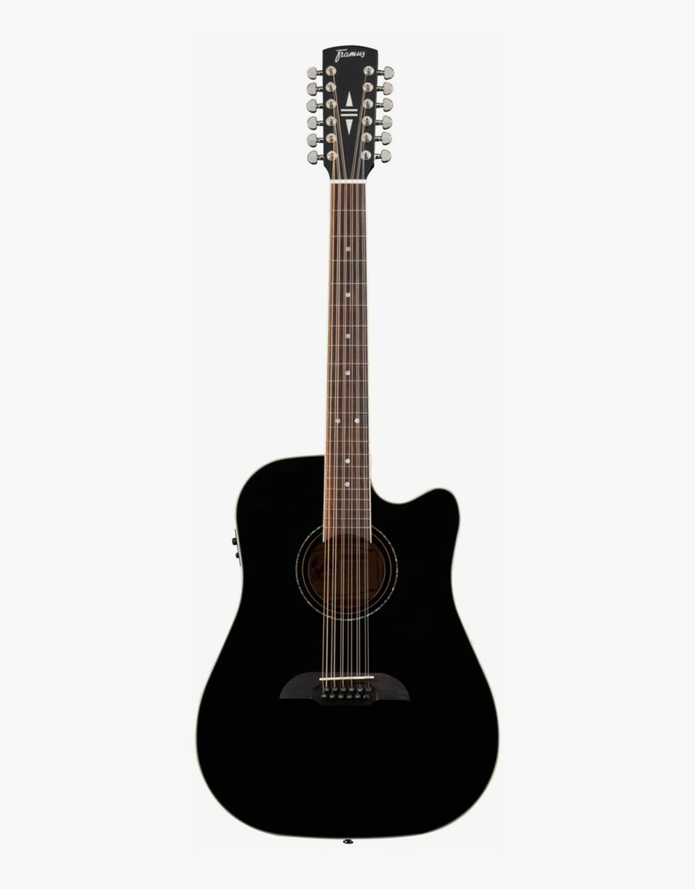 Электроакустическая 12-струнная гитара Framus FD 14 S BK CE 12 - купить в "Гитарном Клубе"