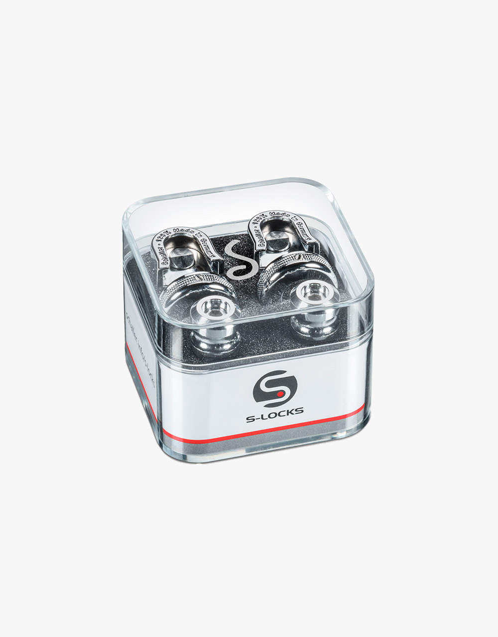 Стрэплоки Schaller Security Lock Silver - купить в "Гитарном Клубе"
