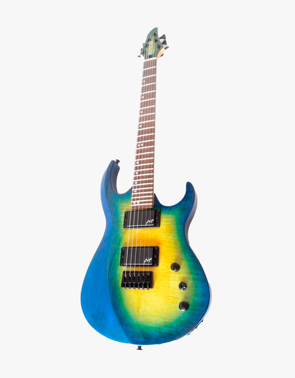 Электрогитара Inspector Phoenix 6 Blue Burst Exclusive - купить в "Гитарном Клубе"