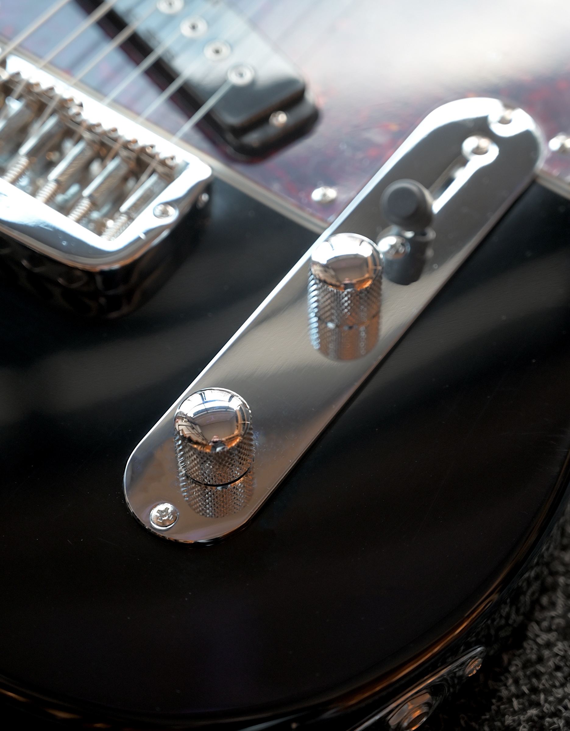 Электрогитара G&L Tribute ASAT Special Gloss Black MP Poplar - купить в "Гитарном Клубе"