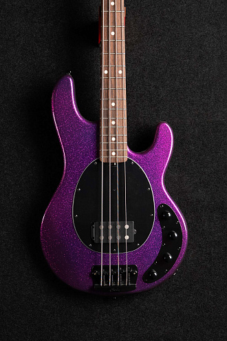 Бас-гитара Sterling StingRay RAY34-PSK, Purple Sparkle - купить в "Гитарном Клубе"