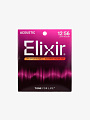 Струны для акустической гитары Elixir Nanoweb 16077, 12-56 - купить в "Гитарном Клубе"