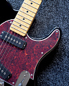 Электрогитара G&L Tribute ASAT Special Gloss Black MP Poplar - купить в "Гитарном Клубе"