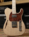 Электрогитара G&L Tribute ASAT Classic Bluesboy Semi-Hollow Natural Ash MP - купить в "Гитарном Клубе"