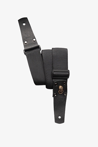 Гитарный ремень Vladimir Burov, стропа, черный с наконечником - купить в "Гитарном Клубе"