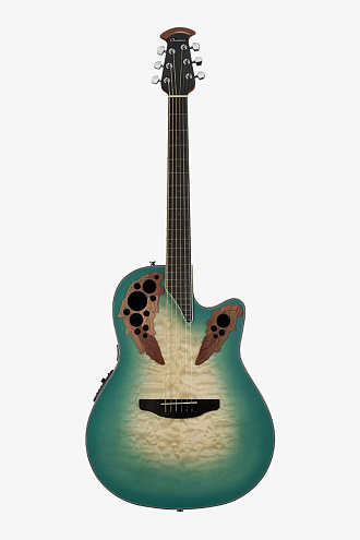 Электроакустическая гитара Ovation CE44X-9B Celebrity Elite Plus Mid Cutaway Mintburst - купить в "Гитарном Клубе"