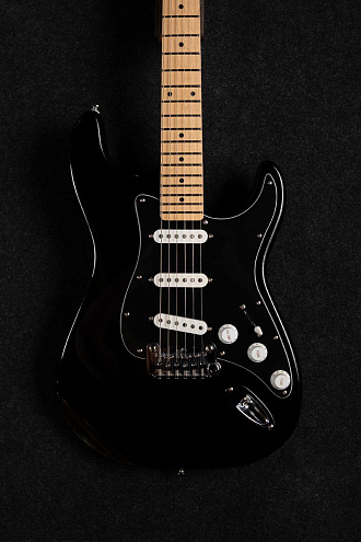 Электрогитара G&L Tribute Legacy Gloss Black MP Poplar - купить в "Гитарном Клубе"