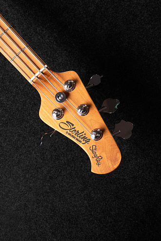 Бас-гитара Sterling StingRay RAY34-BSK, Blue Sparkle - купить в "Гитарном Клубе"