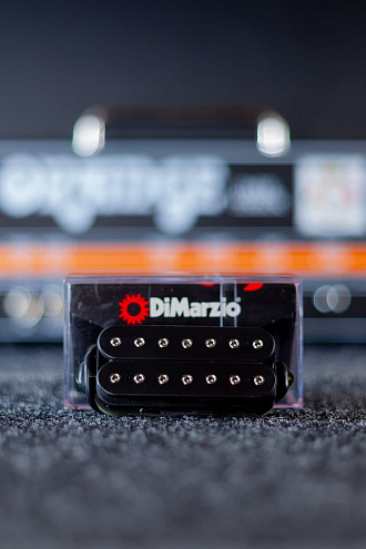 Гитарный звукосниматель 7-струнный DiMarzio DP709BK Ionizer 7, Neck - купить в "Гитарном Клубе"
