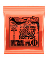 Струны для 7-струнной электрогитары Ernie Ball 2615 Slinky Skinny Top Heavy Bottom, 10-62 - купить в "Гитарном Клубе"