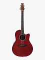 Электроакустическая гитара Ovation Applause AB24II-RR Mid Cutaway Rudy Red - купить в "Гитарном Клубе"