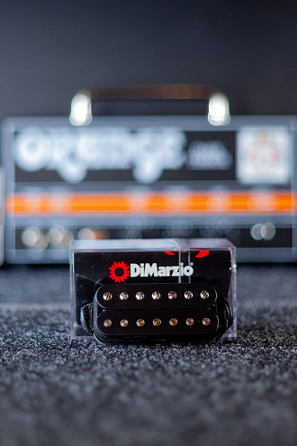 Гитарный звукосниматель 7-струнный DiMarzio DP756BK Illuminator 7, Neck - купить в "Гитарном Клубе"