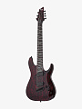 Электрогитара Schecter C-7 Multiscale Silver Mountain Blood Moon - купить в "Гитарном Клубе"