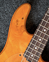Бас-гитара Sterling StingRay RAY34HHPB-AM, Poplar Burl Top Amber - купить в "Гитарном Клубе"